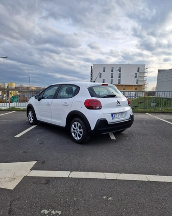 Citroen C3 cena 39999 przebieg: 80800, rok produkcji 2020 z Zabrze małe 79